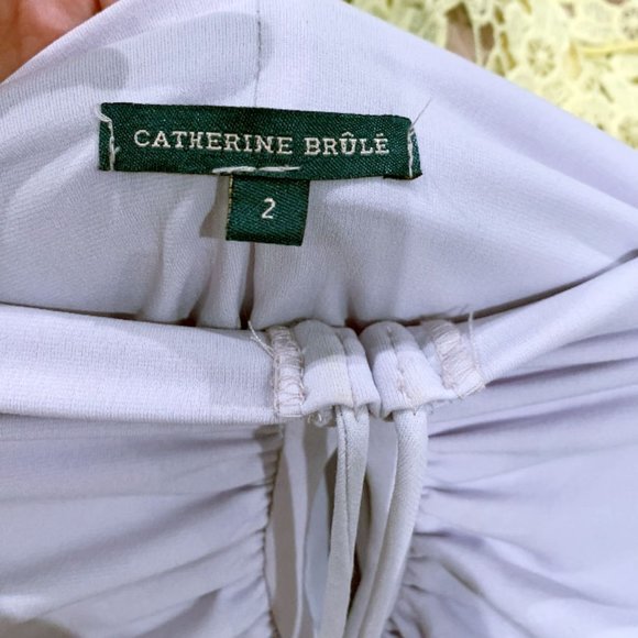 Catherine Brule keyhole dress, lilac - Picture 2 of 3